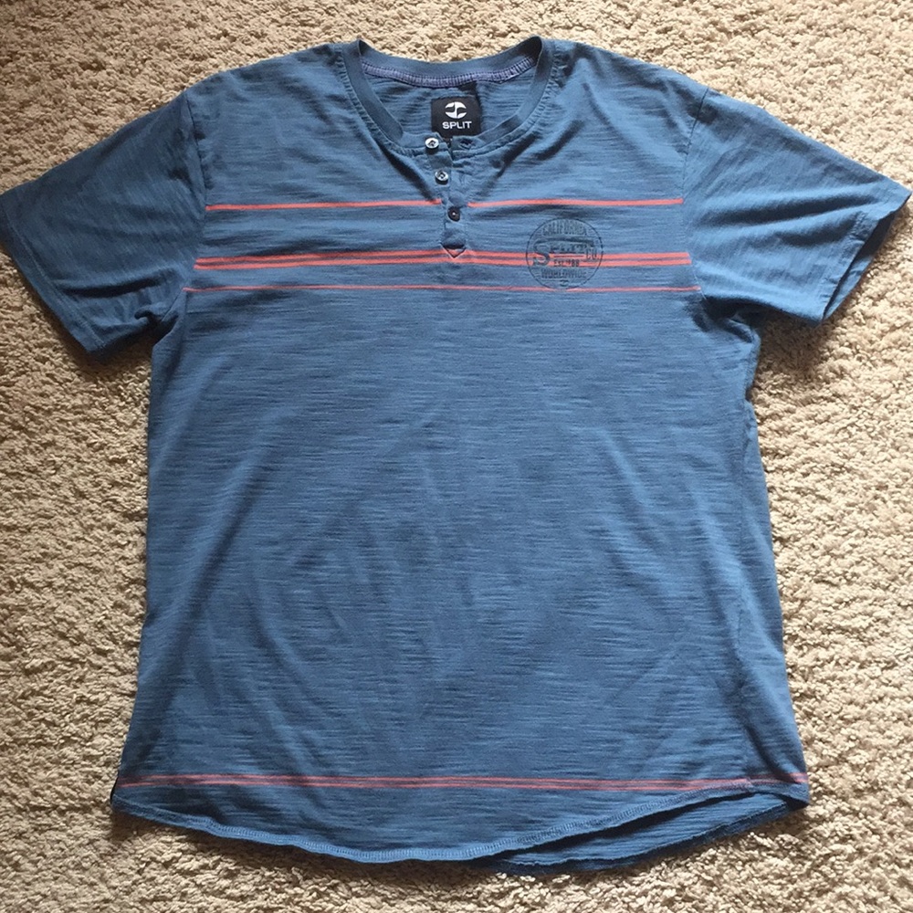 SOLD Split Henley T